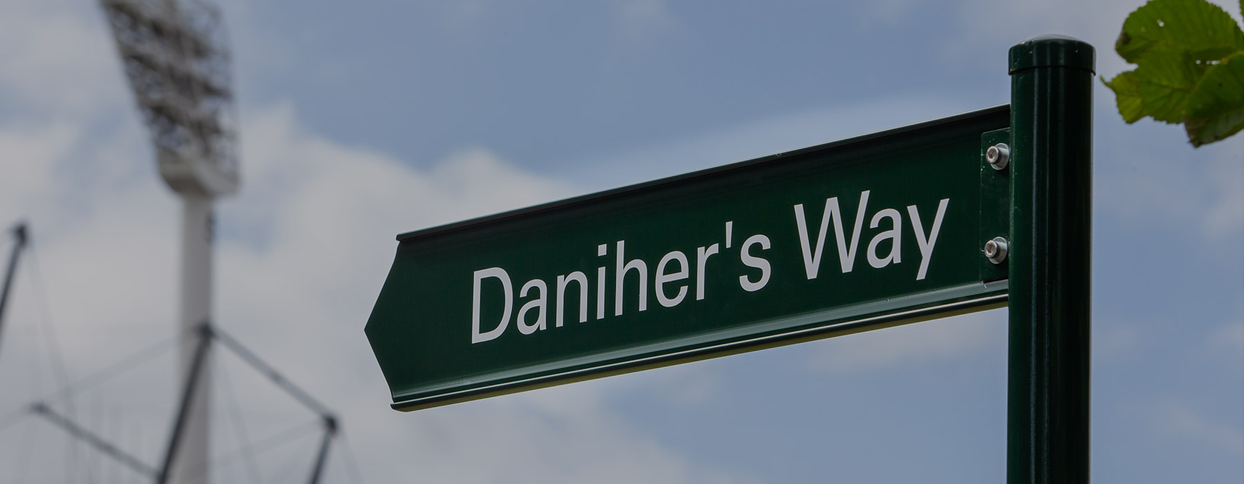 Daniher's way sign