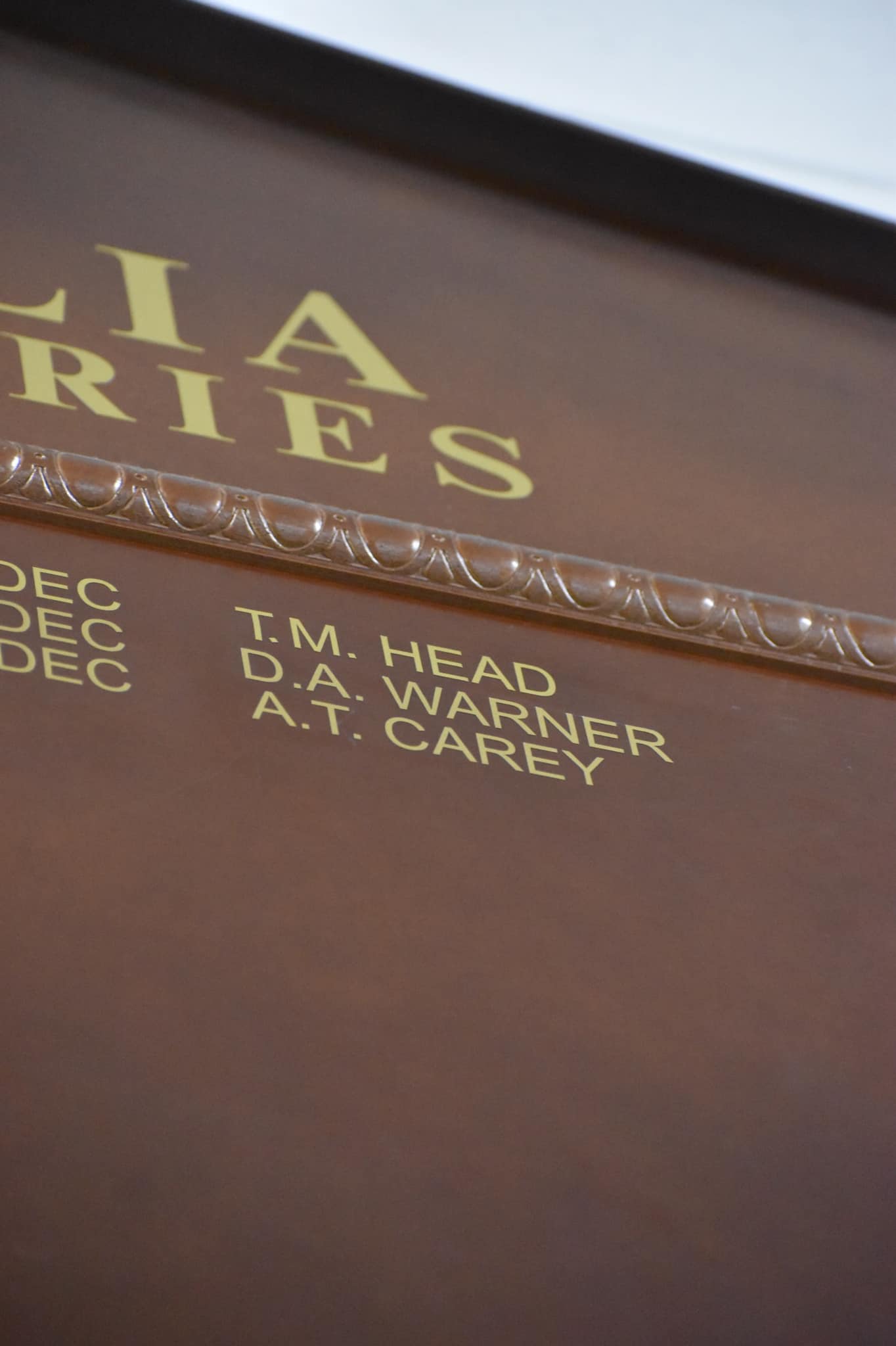 Warner and Carey's names go on the MCG honour boards