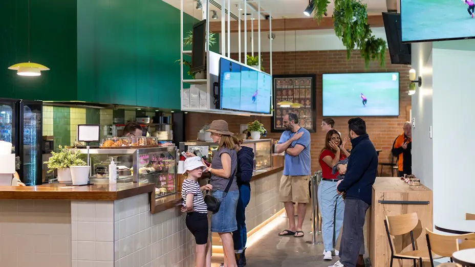 Paddock Cafe at the MCG Paddock Cafe at the MCG