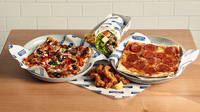 Food available at Mediterranean Kitchen at the MCG Food available at Mediterranean Kitchen at the MCG