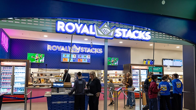 Royal Stacks at the MCG Royal Stacks at the MCG