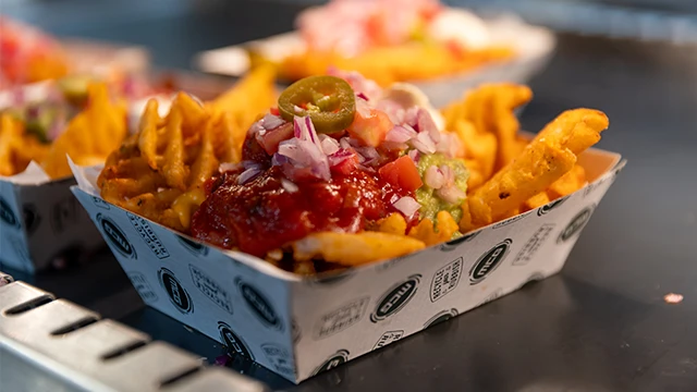 The Chipper food outlet at the MCG The Chipper food outlet at the MCG