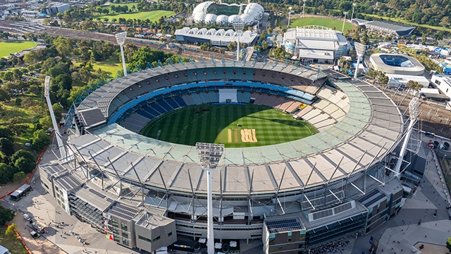 An aerial view of the MCG ahead of the Boxing Day Test An aerial view of the MCG ahead of the Boxing Day Test